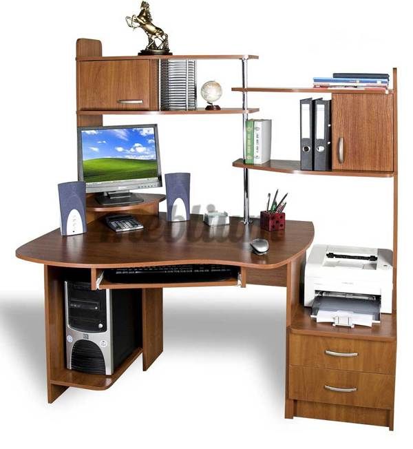 Стол компьютерный СПТ-1-53