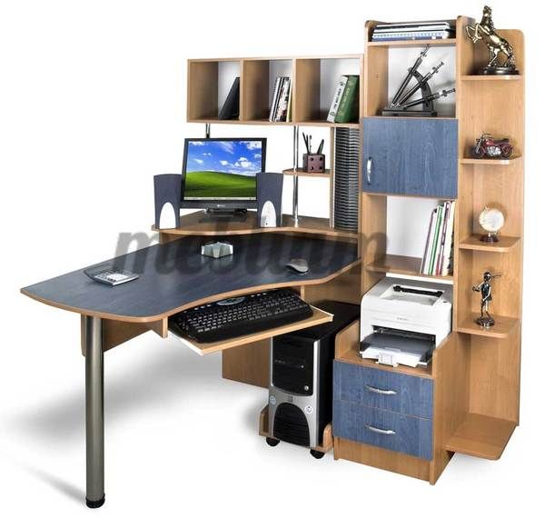 Компьютерный стол Эксклюзив-3-53