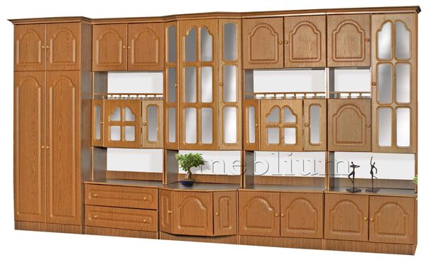 Стенка Сенатор МДФ-11