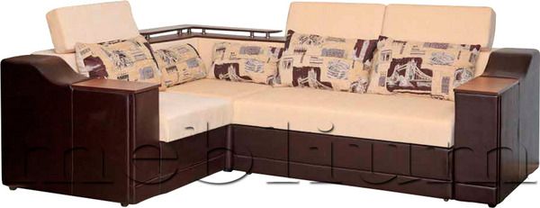 Софа Адель 140-7 Лючия 547, подушки - Кордрой 344