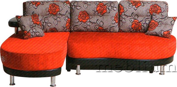 Угловой диван Марта 140-7 Гига Беж + Лючия 548