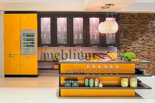 кухня meblium 13-72. Фасад пластик - от 5500 грн. за 1 м.п.