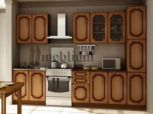 кухня meblium 46-72. Фасад МДФ пленка- от 4000 грн. за 1 м.п.