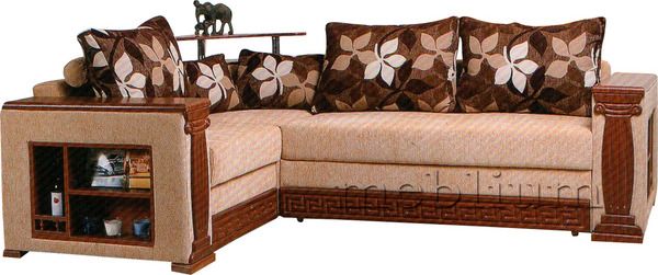 Диван Омега 120-14 Марсель Грей