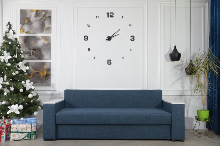 Диван Патрик с нишами в подлокотниках (ортопедическое спальное место, пружинная система Pocket Spring) - 89 part 1