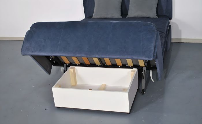 Диван-кровать Симфония 120 (Аккордеон, ортопедическое спальное место, пружинная система Pocket Spring) - 112 Part 1