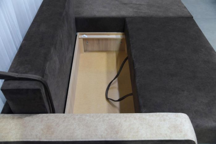 Угловой диван Акорд (ортопедическое спальное место, пружинная система Pocket Spring) – 89