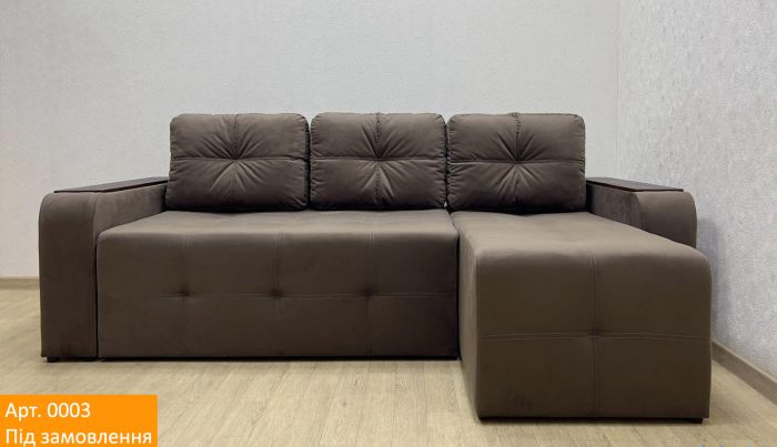 Угловой диван Линкольн (две ниши) -101 (ОРТОПЕДИЧЕСКОЕ СПАЛЬНОЕ МЕСТО. Пружинная система Pocket Spring)