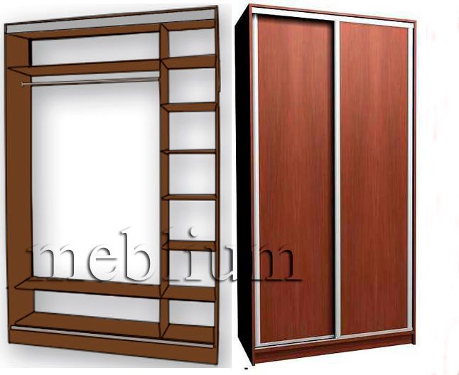 Шкаф-купе Эконом 1100-20