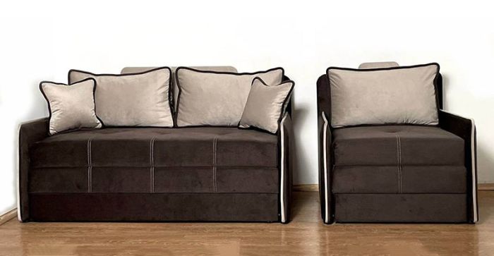 Комплект Лион (диван + кресло) – 107