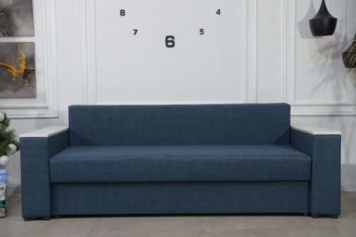 Диван Патрик с нишами в подлокотниках (ортопедическое спальное место, пружинная система Pocket Spring) - 89 part 1