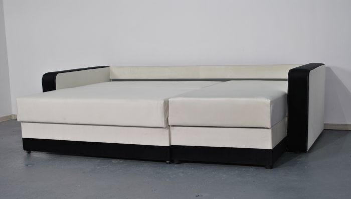 Угловой диван Акорд, мягкие подлокотники, антикоготь, износостойкая оббивка - 89