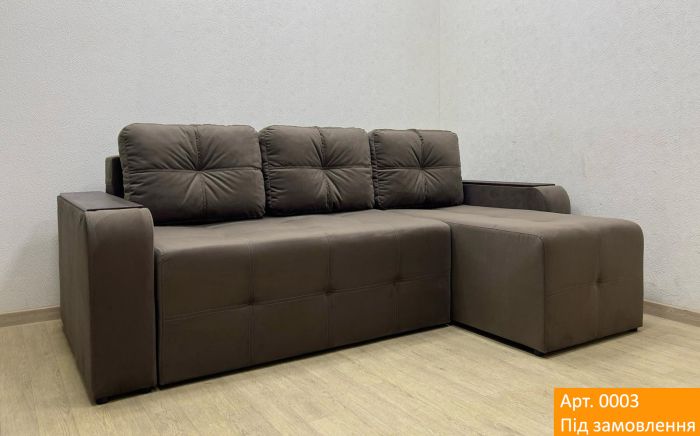 Угловой диван Линкольн (две ниши) -101 (ОРТОПЕДИЧЕСКОЕ СПАЛЬНОЕ МЕСТО. Пружинная система Pocket Spring)