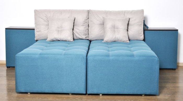 Диван трансформер Комбо 4 универсал (ниша в боковых тумбах + один ящик) - 89