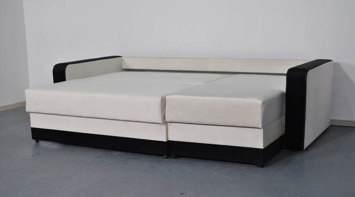 Угловой диван Акорд, мягкие подлокотники, антикоготь, износостойкая оббивка - 89