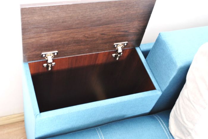 Диван трансформер Комбо 4 универсал (ниша в боковых тумбах + один ящик) - 89