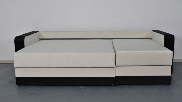 Угловой диван Акорд, мягкие подлокотники, антикоготь, износостойкая оббивка - 89