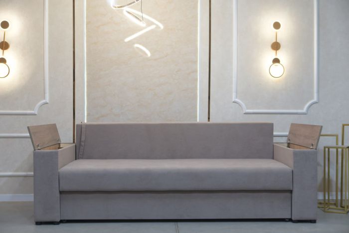 Диван Патрик с нишами в подлокотниках (ортопедическое спальное место, пружинная система Pocket Spring) - 89 part 3