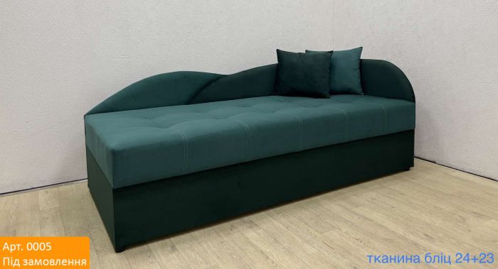 Односпальная кровать Малибу 800 на 1900 (ортопедическое спальное место, пружинная система Pocket Spring) антикоготь, износостойкая обивка  - 101