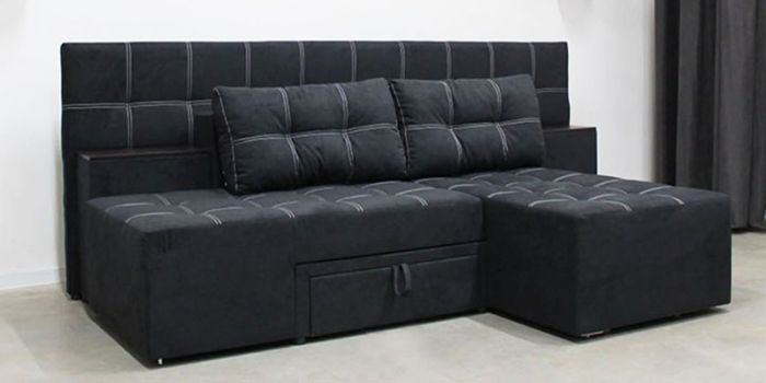 Диван трансформер Компакт 6 универсал (со спинкой, ящики-ниша, ниша в боковых тумбах) Прайм Т 2К — 89