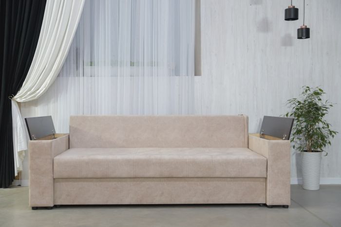 Диван Людвиг (ниши в подлокотниках, ОРТОПЕДИЧЕСКОЕ СПАЛЬНОЕ МЕСТО. Пружинная система Pocket Spring) - 89 Part 4