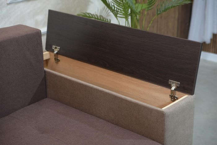 Диван Мартин 2 160 (большое спальное место + ниши в быльцах, оббивка рогожка) - 89