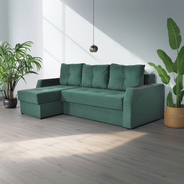 Угловой диван Брависсимо универсал, износостойкая обивка, антикоготь - 101 PART 2