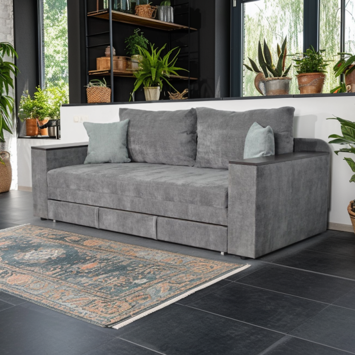 Диван Прага 180 Lux (спальное место 180 на 200 см) износостойкая оббивка - 111