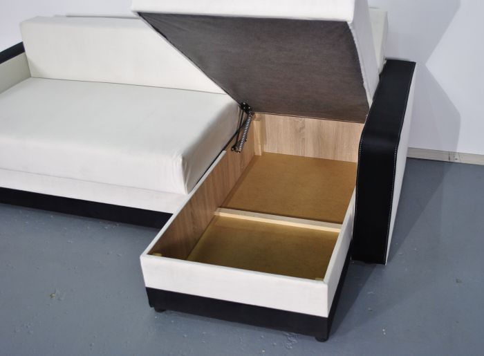 Угловой диван Акорд, мягкие подлокотники, антикоготь, износостойкая оббивка - 89