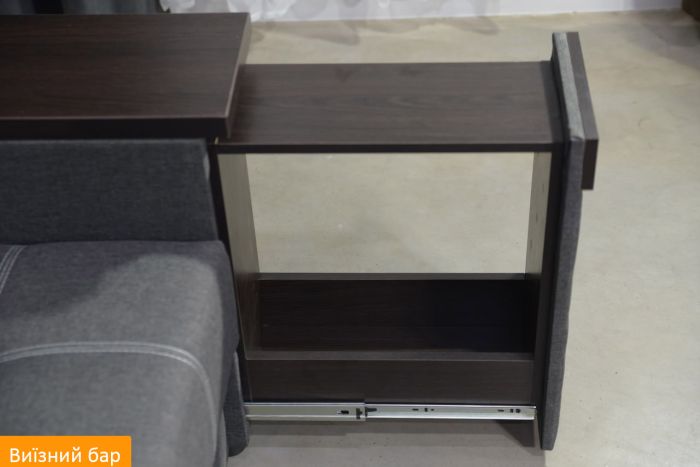 Угловой диван Неаполь 3 (ниша, бар + ниша) Pocket Spring – 89