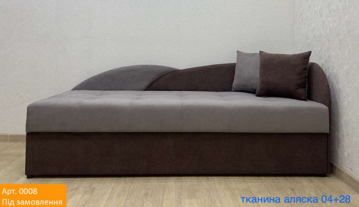 Односпальная кровать Малибу 800 на 1900 (ортопедическое спальное место, пружинная система Pocket Spring) антикоготь, износостойкая обивка  - 101