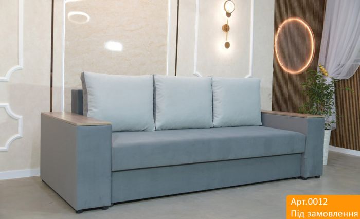 Диван Максимус (большое спальное место + ниши в быльцах, антикоготь, износостойкая оббивка) - 89