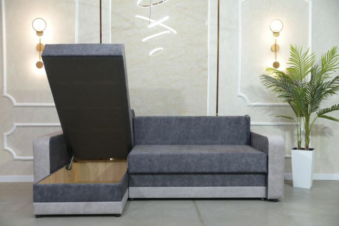 Угловой диван Акорд (ортопедическое спальное место, пружинная система Pocket Spring) – 89