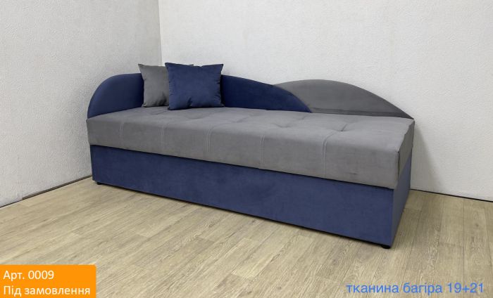 Односпальная кровать Малибу 800 на 1900 (ортопедическое спальное место, пружинная система Pocket Spring) антикоготь, износостойкая обивка  - 101