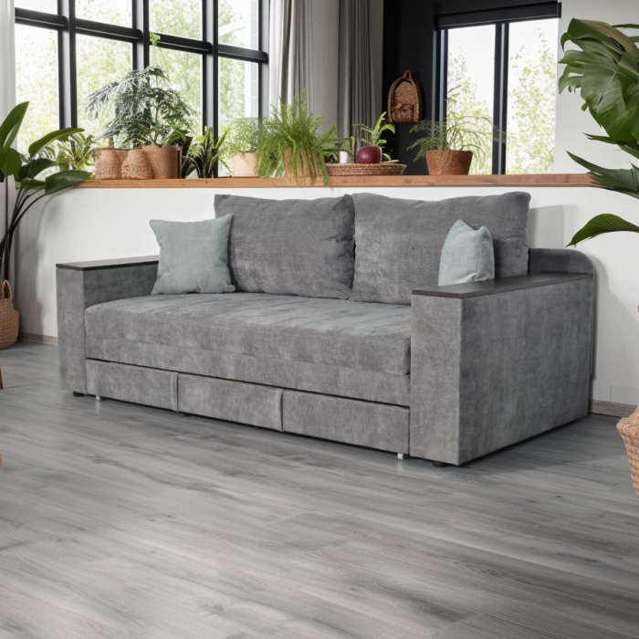 Диван Прага 180 Lux (спальное место 180 на 200 см) износостойкая оббивка - 111