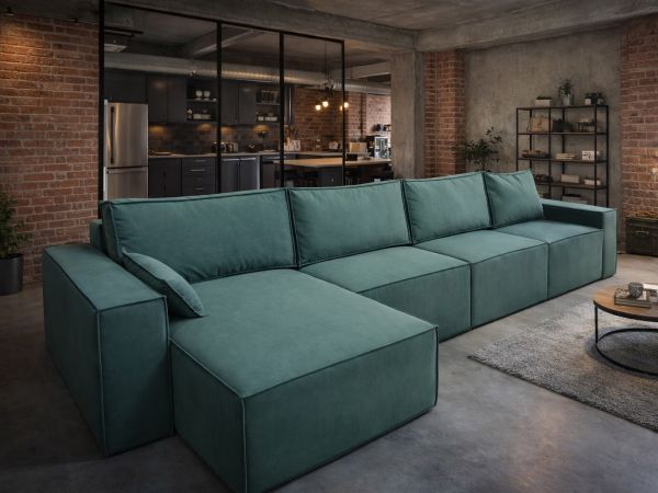 Угловой диван Дейтон Лофт 4/3 модуля - 104