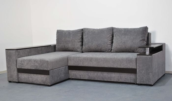 Угловой диван Честерфилд (ортопедическое спальное место, пружинная система Pocket Spring)  - 89