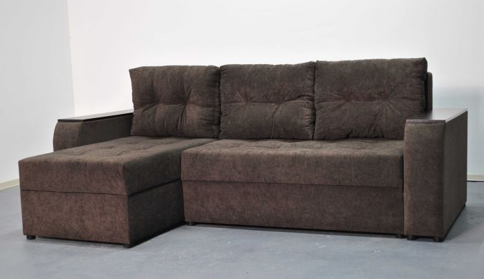 Угловой диван Порто (пантограф, спальное место 1,55 на 2,00) – 89
