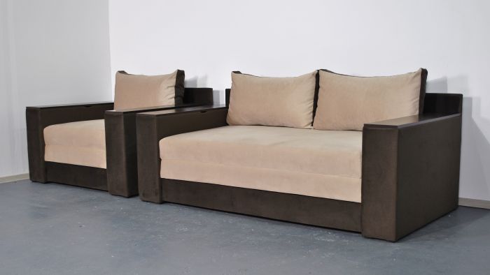 Комплект Миллениум 160 (диван + кресло) - 90