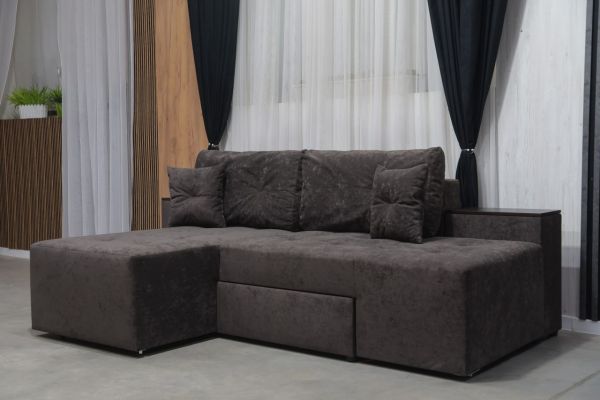 Диван трансформер Комбо 4 универсал (ниша в боковых тумбах, ортопедическое спальное место, пружинная система Pocket Spring ) - 89