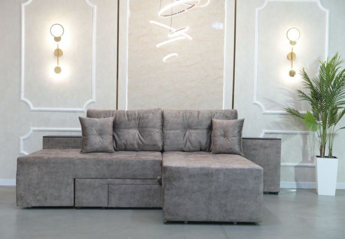 Диван трансформер Комбо 4 универсал (ниша в боковых тумбах + один ящик) - 89