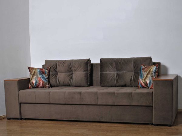 Диван Мартин 2 160 (большое спальное место + ниши в быльцах, оббивка велюр) - 89 