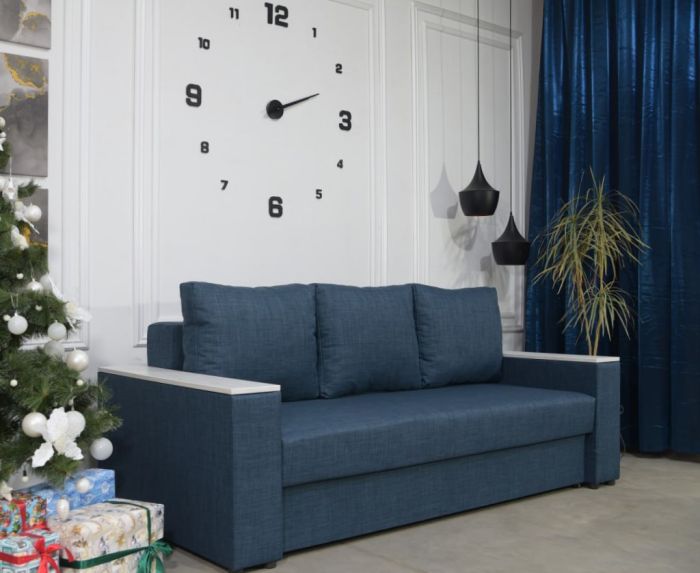 Диван Патрик с нишами в подлокотниках (ортопедическое спальное место, пружинная система Pocket Spring) - 89 part 1