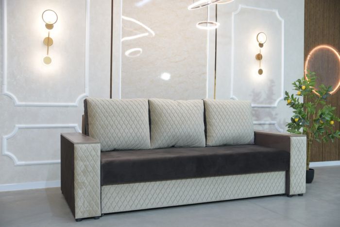 Диван Патрик с нишами в подлокотниках (ортопедическое спальное место, пружинная система Pocket Spring) - 89 part 2