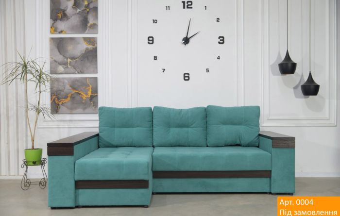 Угловой диван Неаполь 3 (ниша, бар + ниша) Pocket Spring – 89