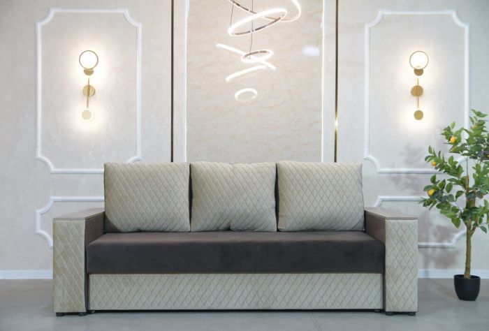 Диван Патрик с нишами в подлокотниках (ортопедическое спальное место, пружинная система Pocket Spring) - 89 part 2