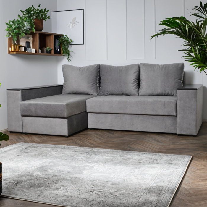 Угловой диван ММ большое спальное место (Pocket Spring) — 89