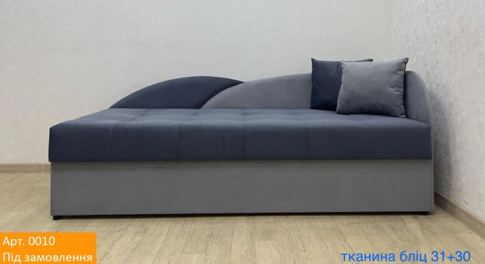 Односпальная кровать Малибу 800 на 1900 (ортопедическое спальное место, пружинная система Pocket Spring) антикоготь, износостойкая обивка  - 101