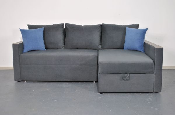 Угловой диван ПР - 16 (с накладками МДФ, антикоготь, износостойкая оббивка)