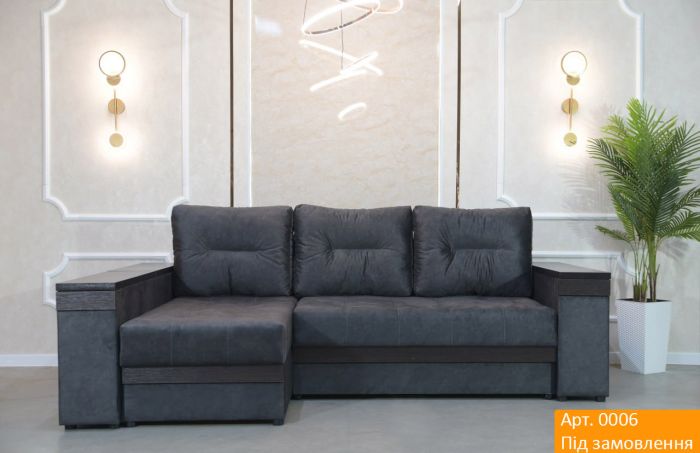 Угловой диван Неаполь 3 (ниша, бар + ниша) Pocket Spring – 89